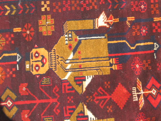 For sale: Afghan War Rug or Conflict Carpet