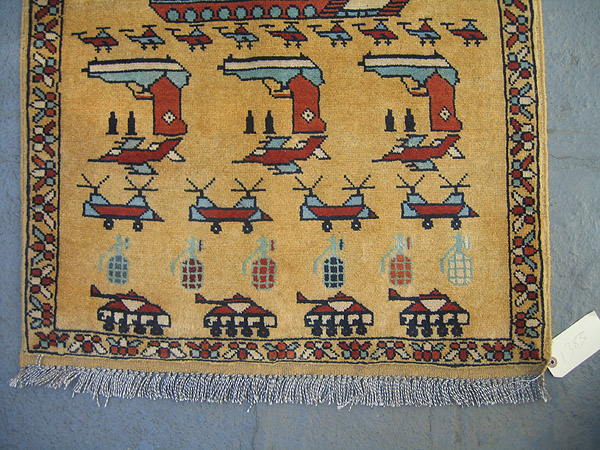 For sale: Afghan War Rug or Conflict Carpet