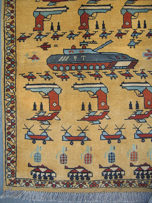 For sale: Afghan War Rug or Conflict Carpet