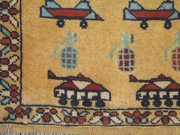 For sale: Afghan War Rug or Conflict Carpet