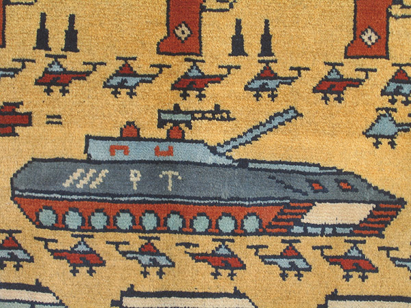 For sale: Afghan War Rug or Conflict Carpet