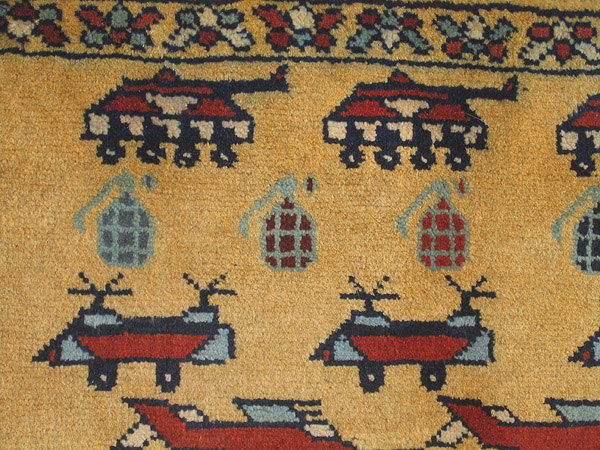 For sale: Afghan War Rug or Conflict Carpet