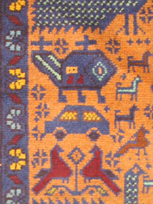 For sale: Afghan War Rug or Conflict Carpet