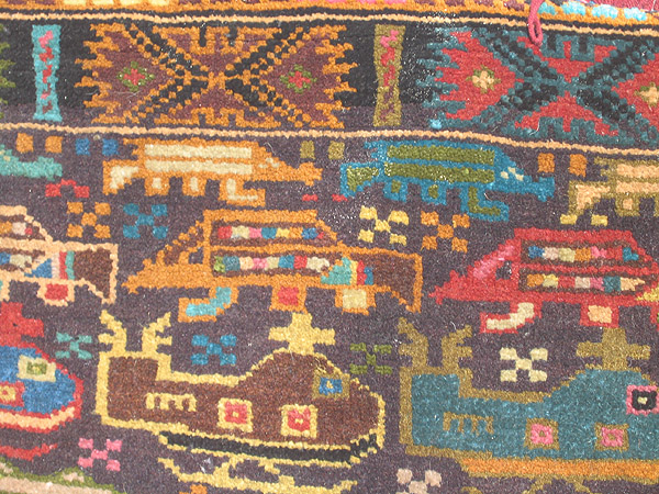 For sale: Afghan War Rug or Conflict Carpet