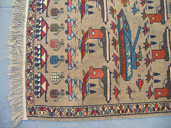 For sale: Afghan War Rug or Conflict Carpet