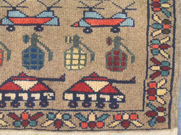 For sale: Afghan War Rug or Conflict Carpet