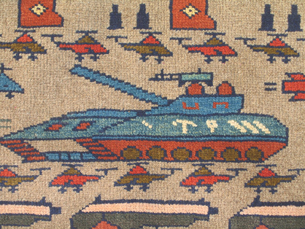 For sale: Afghan War Rug or Conflict Carpet