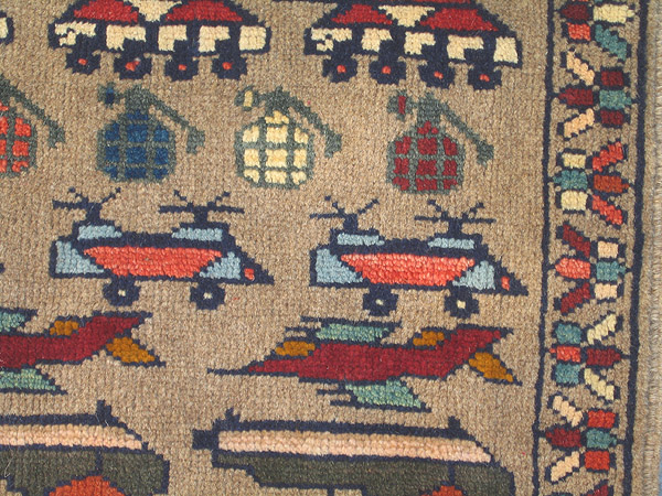 For sale: Afghan War Rug or Conflict Carpet