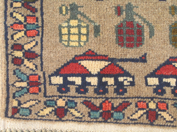 For sale: Afghan War Rug or Conflict Carpet