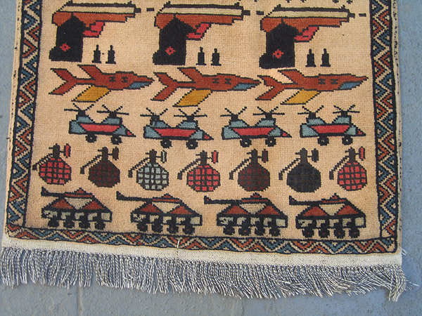 For sale: Afghan War Rug or Conflict Carpet