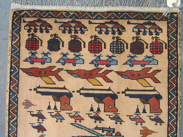 For sale: Afghan War Rug or Conflict Carpet