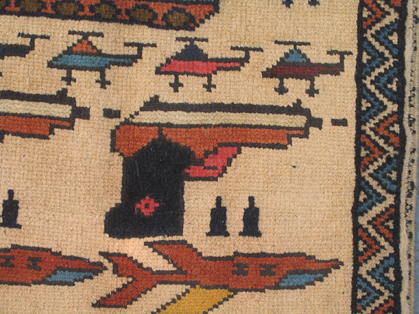 For sale: Afghan War Rug or Conflict Carpet