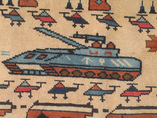 For sale: Afghan War Rug or Conflict Carpet