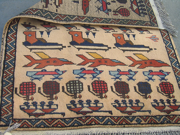 For sale: Afghan War Rug or Conflict Carpet