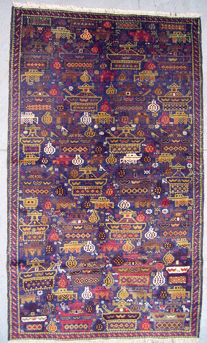 Hand woven carpet from Afhanistan for sale