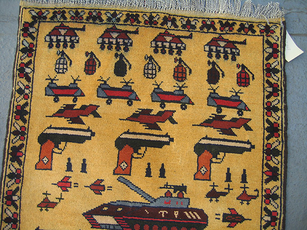 For sale: Afghan War Rug or Conflict Carpet