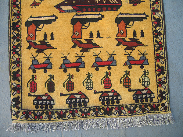 For sale: Afghan War Rug or Conflict Carpet