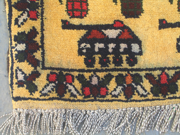 For sale: Afghan War Rug or Conflict Carpet