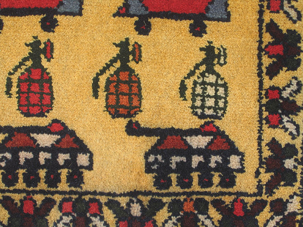 For sale: Afghan War Rug or Conflict Carpet