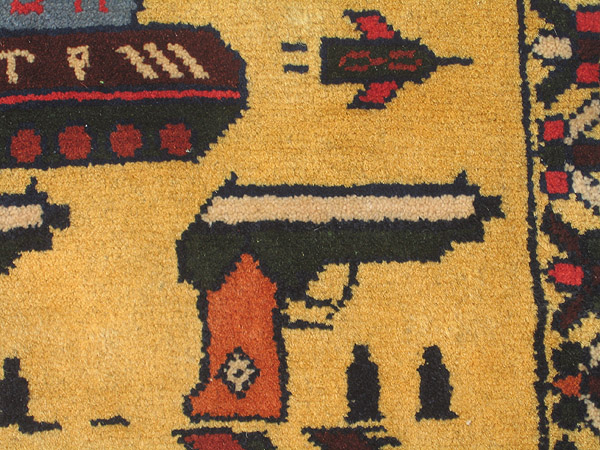 For sale: Afghan War Rug or Conflict Carpet