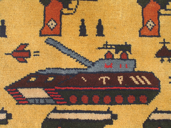 For sale: Afghan War Rug or Conflict Carpet