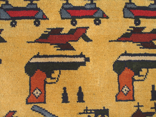 For sale: Afghan War Rug or Conflict Carpet