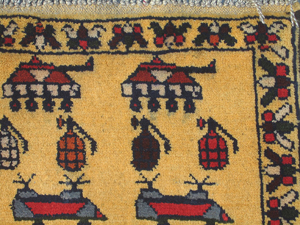 For sale: Afghan War Rug or Conflict Carpet