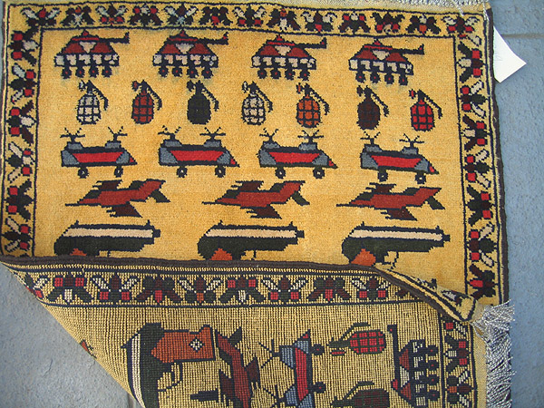 For sale: Afghan War Rug or Conflict Carpet