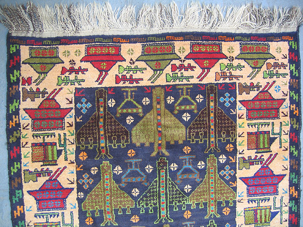 For sale: Afghan War Rug or Conflict Carpet