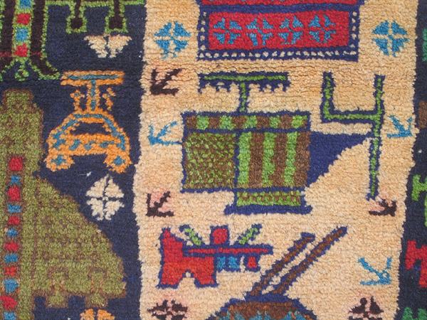 For sale: Afghan War Rug or Conflict Carpet