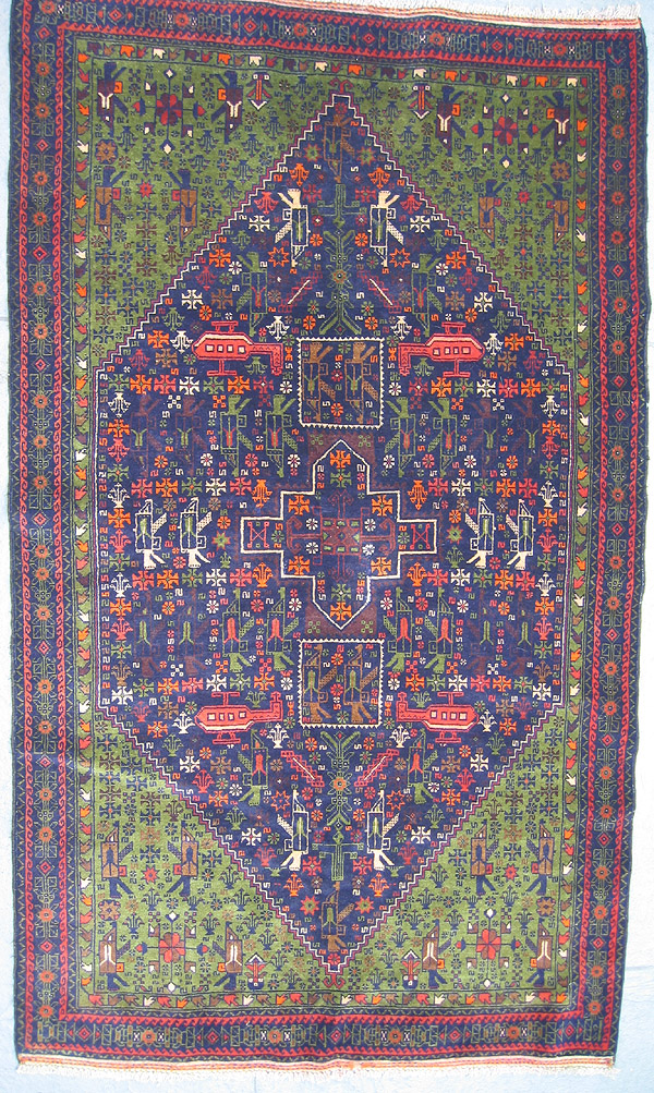 For sale: Afghan War Rug or Conflict Carpet