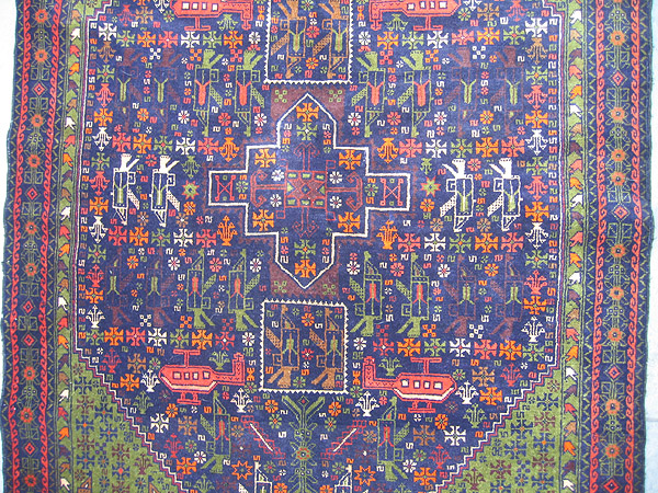 For sale: Afghan War Rug or Conflict Carpet