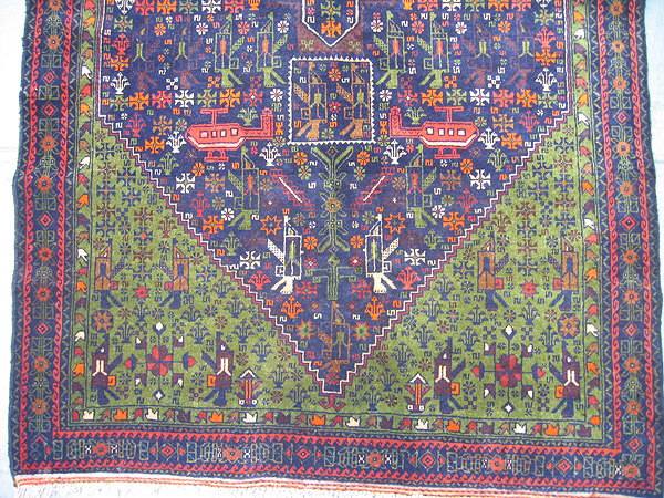 For sale: Afghan War Rug or Conflict Carpet