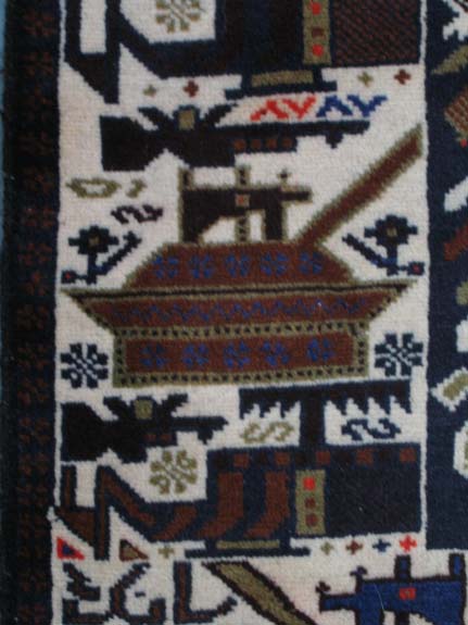 For sale: Afghan War Rug or Conflict Carpet