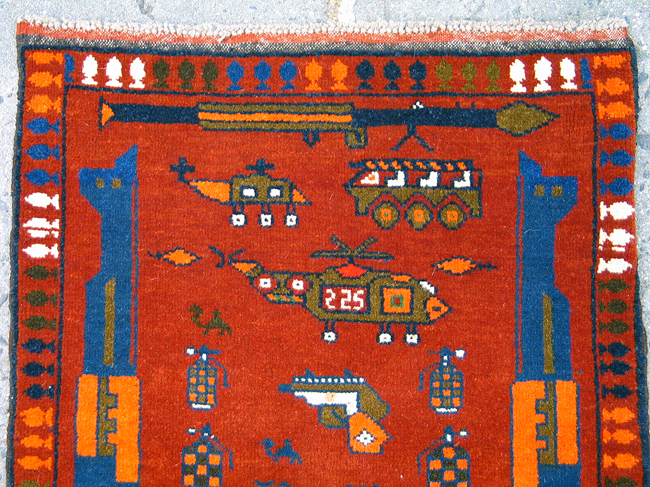 For sale: Afghan War Rug or Conflict Carpet