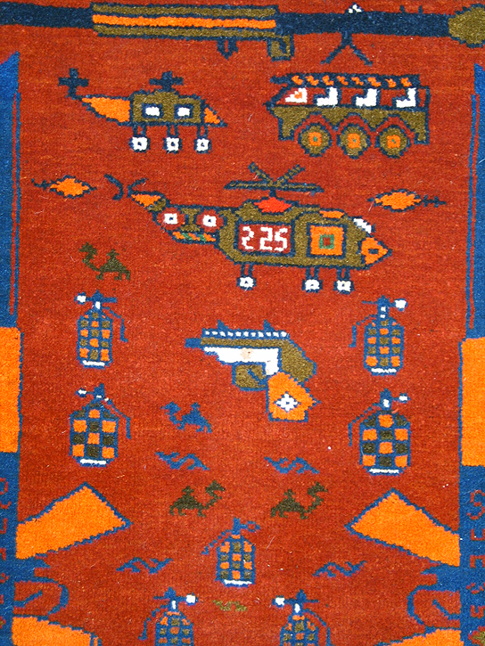 For sale: Afghan War Rug or Conflict Carpet