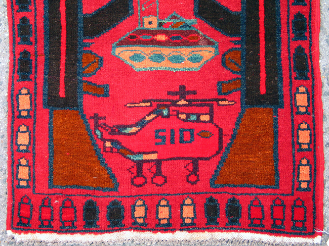 For sale: Afghan War Rug or Conflict Carpet