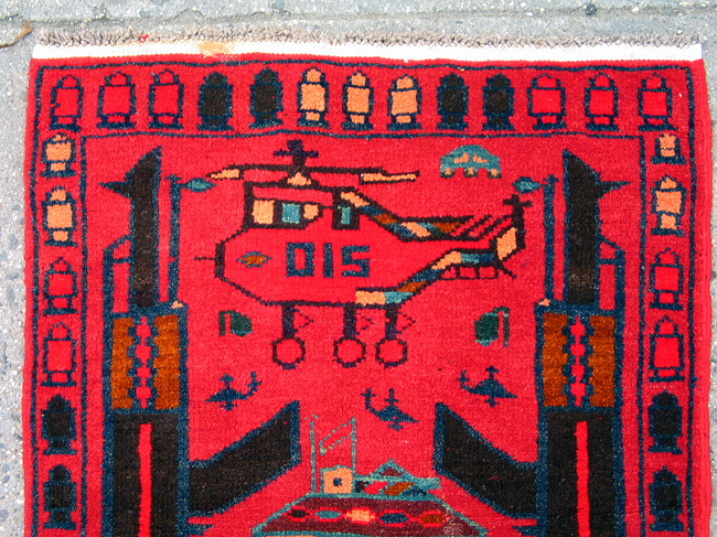 For sale: Afghan War Rug or Conflict Carpet