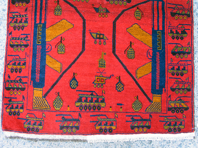 For sale: Afghan War Rug or Conflict Carpet