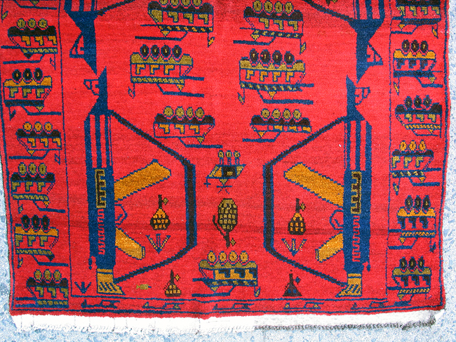 For sale: Afghan War Rug or Conflict Carpet