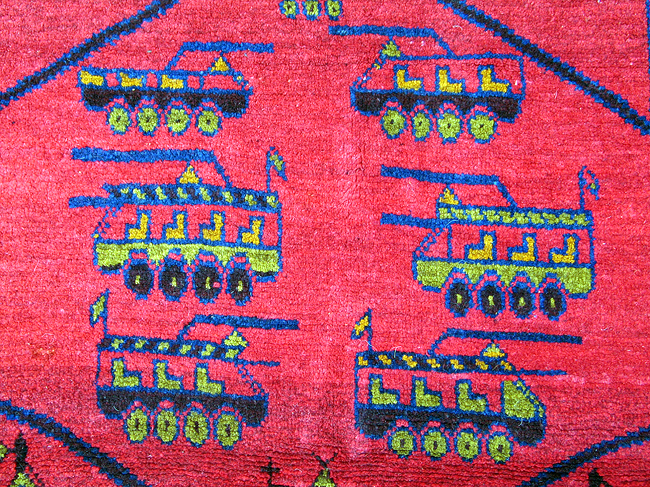 For sale: Afghan War Rug or Conflict Carpet