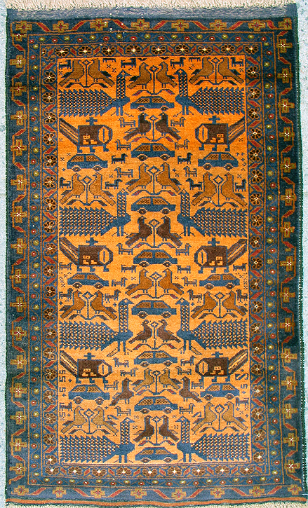 Hand woven carpet from Afhanistan for sale