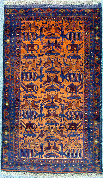 For sale: Afghan War Rug or Conflict Carpet