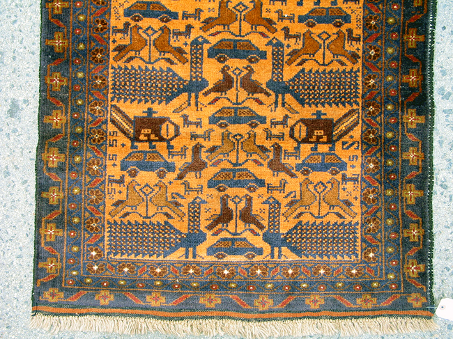 For sale: Afghan War Rug or Conflict Carpet