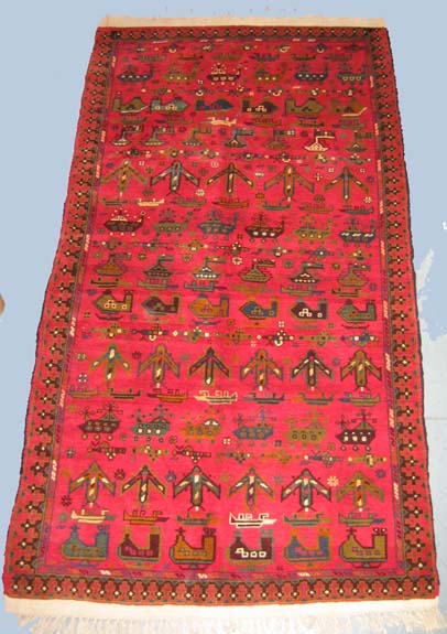 Hand woven carpet from Afhanistan for sale