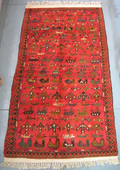 For sale: Afghan War Rug or Conflict Carpet