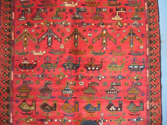 For sale: Afghan War Rug or Conflict Carpet