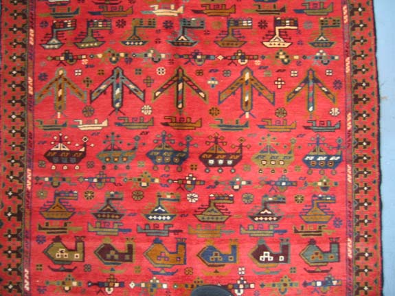 For sale: Afghan War Rug or Conflict Carpet