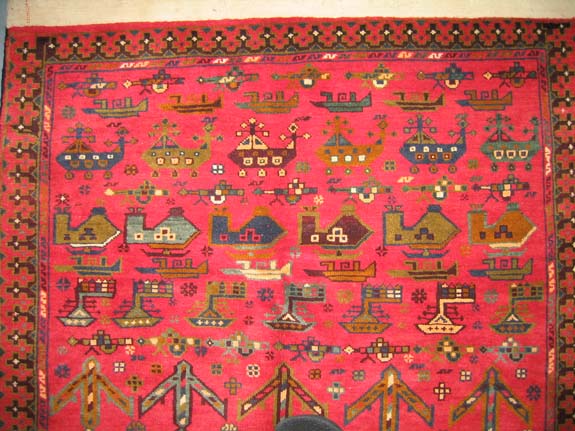 For sale: Afghan War Rug or Conflict Carpet