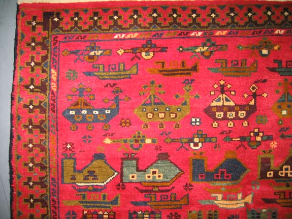 For sale: Afghan War Rug or Conflict Carpet